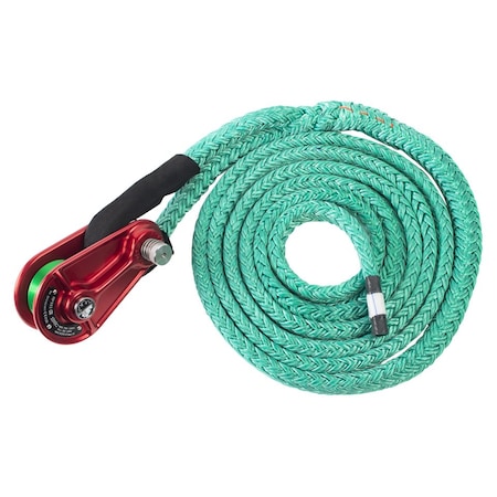 Rope Logic ISC Aluminum 2.4 Ton Block with 3/4 in. x 12 ft. Tenex Sling SET62